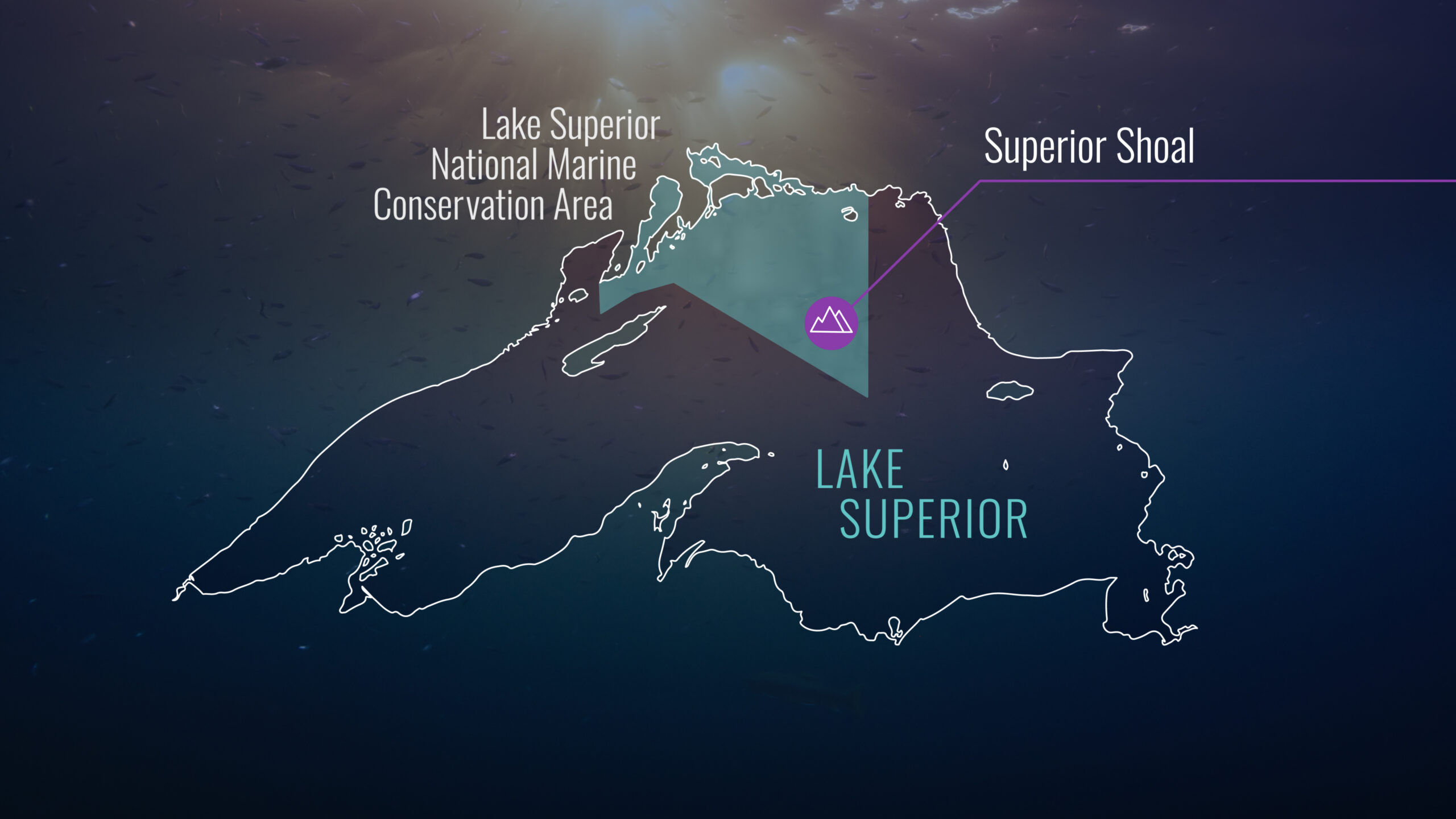 Map of Lake Superior