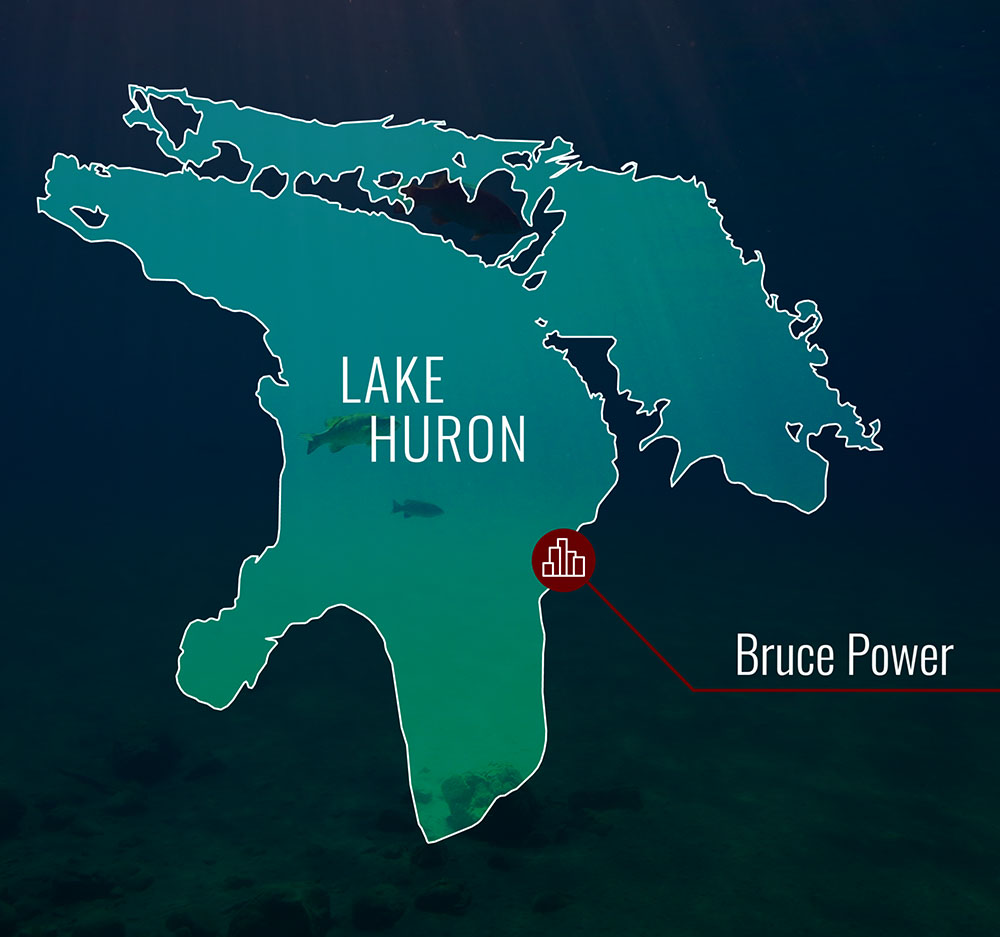 Lake Huron Map BP